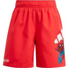 adidas Spider-Man 5-Inch Kids Badeshorts - Pure Ruby