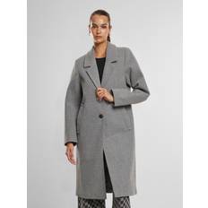 5XL - Femme Manteaux Urban Classics Manteau Mi-Saison - Gris Fumé