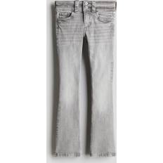 116/122 Bukser H&M Jente Grå Bootcut Low Jeans - Grå