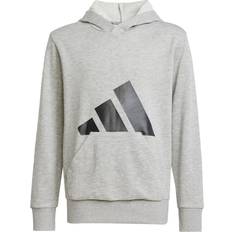 Black Hoodies adidas Essentials Hoodie Kids - Medium Grey Heather/Black
