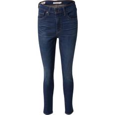 Kleding Levi's High Rise Skinny Jeans - Donkerblauw