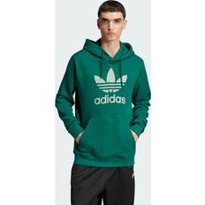 Green Jumpers adidas Adicolor Classics Trefoil Hoodie - Collegiate Green