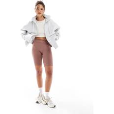Hera Ribbed Base Short - Acorn Brown