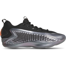 Adidas Grey Basketball Shoes adidas Junior Anthony Edwards 1 Low Iron Metallic - Iron Metallic/Core Black/Solar Orange