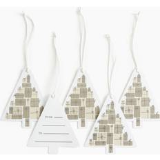 Gift Tags 5-Pack Beige