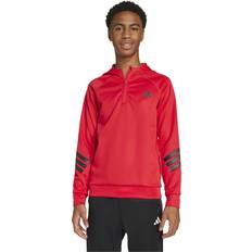 Recycled Materials Hoodies adidas All Sports NXT Hoodie Kids - Pure Ruby/Black