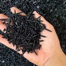 Byggmaterial Temu Black High-strength Self Tapping Screws Set of 200 pcs