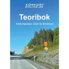 Teoribok Körkortsboken 2025 för B-körkort (Häftad)