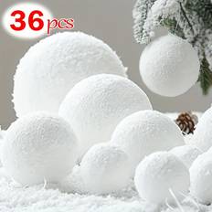 Temu Foam Hanging Ornaments Set of 36 Christmas Tree Ornament