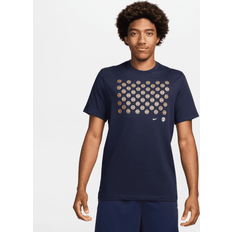 Nike Top Herre Blå 2024 Basketball Tee