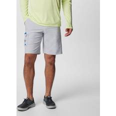 Men Shorts Columbia PFG Terminal Tackle II Shorts - Cool Grey/Vivid Blue