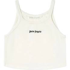 Palm Angels Oberteile Palm Angels Classic Logo Tanktop - White