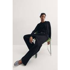 H&M Finstrikket Cardigan - Sort