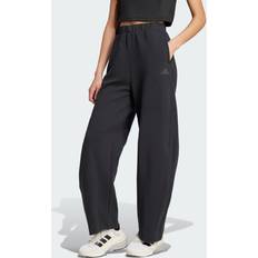 Fabric - Woman Trousers & Shorts City Escape Doubleknit Barrel Pants - Black