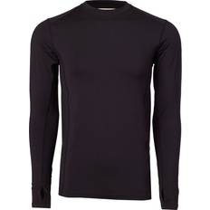 Magellan Outdoors Men's Thermal Stretch Long Sleeve Baselayer Top - Black