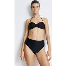 Bikini topp H&M Vadderad Bandeaubikini-Topp - Svart