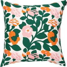 Marimekko Pieni Pudebetræk Grøn, Orange (50x50cm)