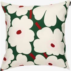 Tyynyt Marimekko Pieni Unikko Cushion Cover Green, White, Pink (50x50cm)