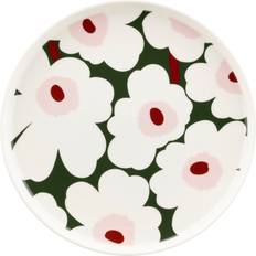 Marimekko unikko tallrik Marimekko Unikko 25 cm Grön Flat tallrik 25cm