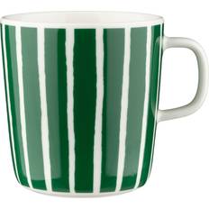 Marimekko Piccolo 40 cl Green-White Mug 40cl