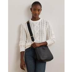Lauren Ralph Lauren Tasker Lauren Ralph Lauren Pebbled Leather Large Cameryn Crossbody - Black