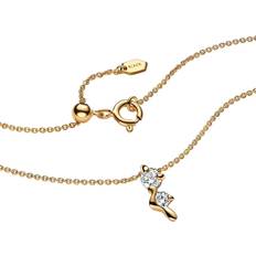 Maria Black Arctic Necklace - Gold