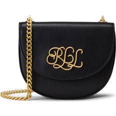 Lauren Ralph Lauren Leather Handväska - Svart
