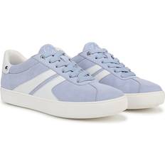 Naturalizer Medina Lace Up Sneakers - Ice Blue/White Leather