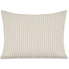 Hør Sengetøj Garbo&Friends Stripe Mauve Pudebetræk 50x60 cm Hovedpudebetræk Beige (60x50cm)
