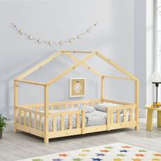 Camere per bambini [en.casa] Letto per Cameretta Treviolo a Forma 80 x 160 cm