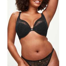 KBX Alice Padded Plunge Bra - Black