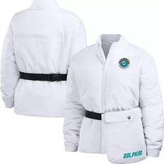 Outerwear Wear by Erin Andrews Packaway Full-Zip Puffer Jacket - White