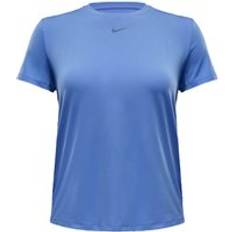 Blue Tank Tops Nike One Classic Dri-FIT Short-Sleeve Top - Blue