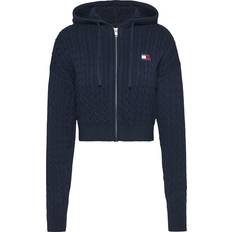 Hombre Cárdigans Tommy Jeans Cárdigan - Navy/Rojo Sangre/Blanco