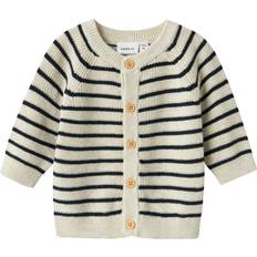 Elastane Cardigan Name It Giacchetta Mast - Nero/Offwhite