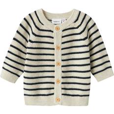 Name It Kid's Mast Long Sleeved Knitted Cardigan - Peyote Melange (13238695)