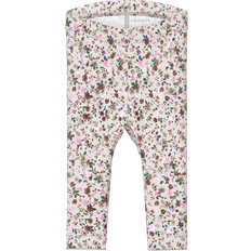 Blumen Kinderbekleidung Name It Leggings - Peyote Melange/Beige