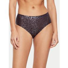 Dame - Sølv Trusser Chantelle Softstretch Shorty - Sort/Hvid