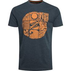Weird Fish T-shirts Weird Fish Summer Sector Eco Graphic T-Shirt - Navy