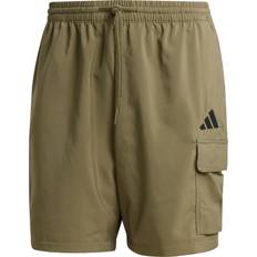 Essentials Cargo Chelsea Shorts - Olive Strata/Black