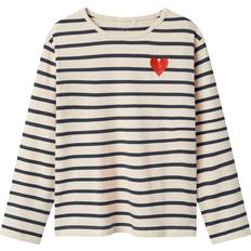 Rood Blouses en Tunieken Name It Regular Fit Top Met Lange Mouwen