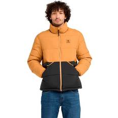 Timberland Men Outerwear Timberland Synthetic Insulated Puffer Jacket - Wheat/Black