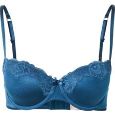 Cyan - Women Clothing Hunkemöller Padded Underwired Bra - Blue