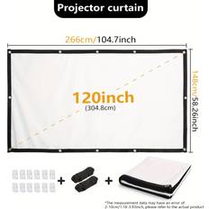 Temu 120-inch 4K Projector Screen