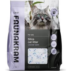 Faunakram Silica Cat Litter with Lavender Scent 7.6L