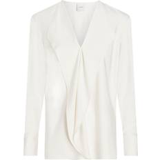 Calvin Klein Woman Blouses Calvin Klein Draped-Front Blouse -