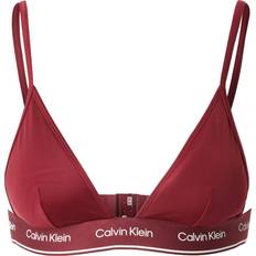 Calvin Klein Lilla Badetøj Calvin Klein Meta Legacy Bikinioverdel - Himmelblå/Hvid