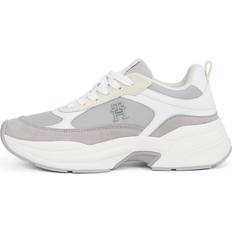 Tommy Hilfiger Monogram Chunky Trainers - Taupe/Lysegrå/Hvid