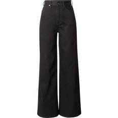 Ull Jeans Calvin Klein High Rise Wide Leg Jeans - Denim