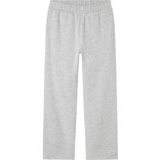 Name It Nkfmille Straight Housut - Vaaleanharmaa
